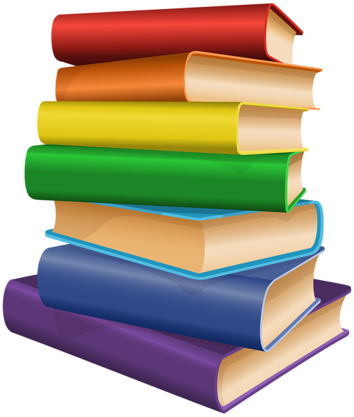 Stack of books.