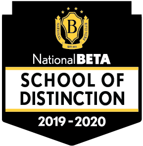 National Beta School of Distinction 2019-2020