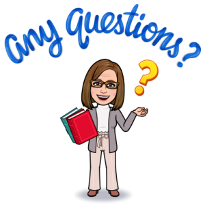 Bitmoji character of Ms. Bromley