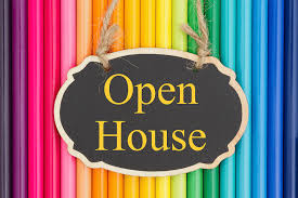 Picture that says Open House