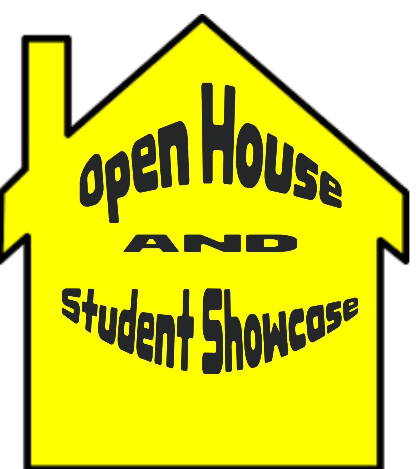 open House and Student Showcase clipart
