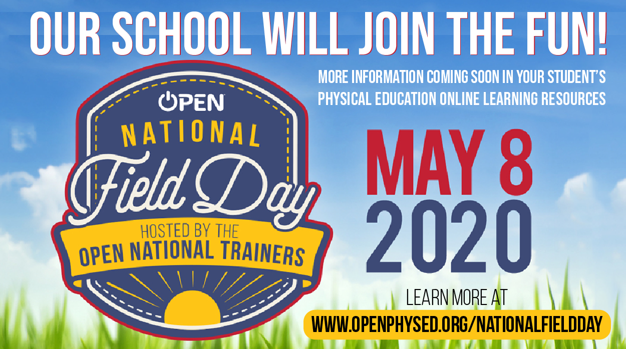 Our School will Join National Field Day May 8, 2020