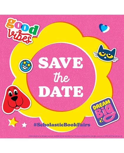Save the date for book fair
