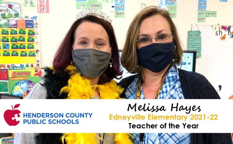 Melissa Hayes Teacher of the Year