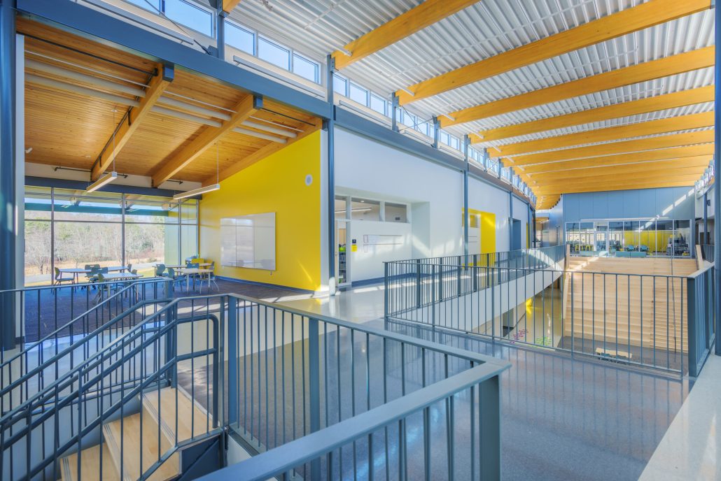 New stairway