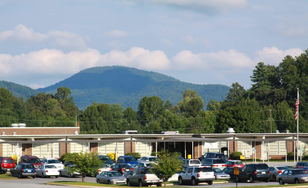 Old Edneyville Elementary school building