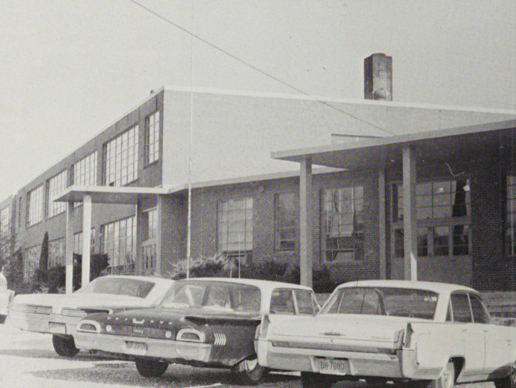 Original Edneyville High School building