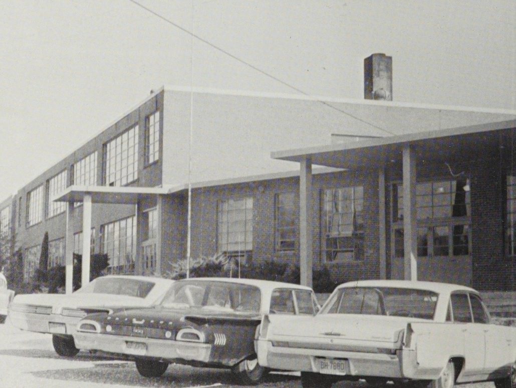 Origional Edneyville High School building