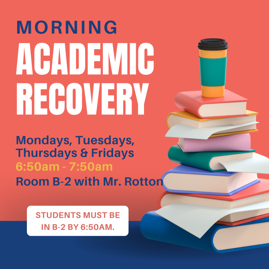 Morning Academic Recovery ad