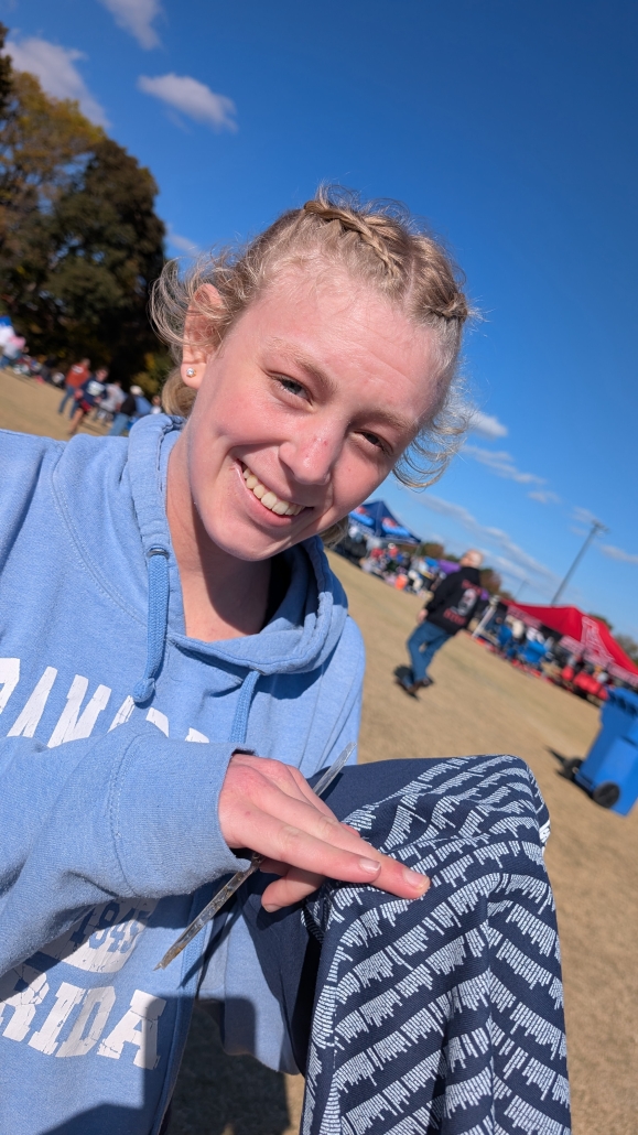 Elliana Everson post race