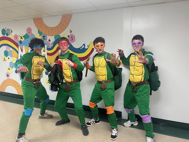 Four Ninja Turtles posting