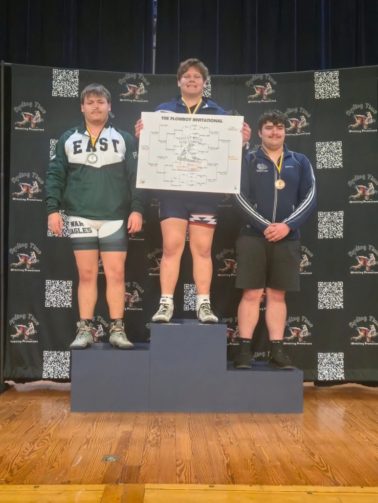 Gabe on the podium (2nd)