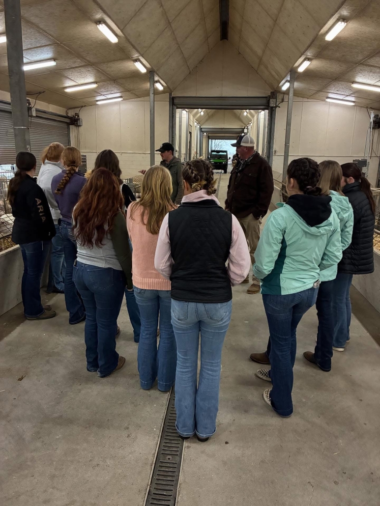 livestock team learning from local farmer