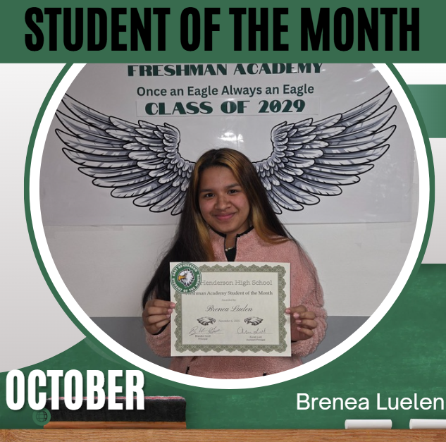 Brenea holding certificate in SOTM frame