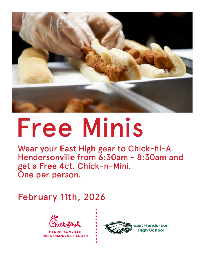 CFA Free Minis ad with log and info