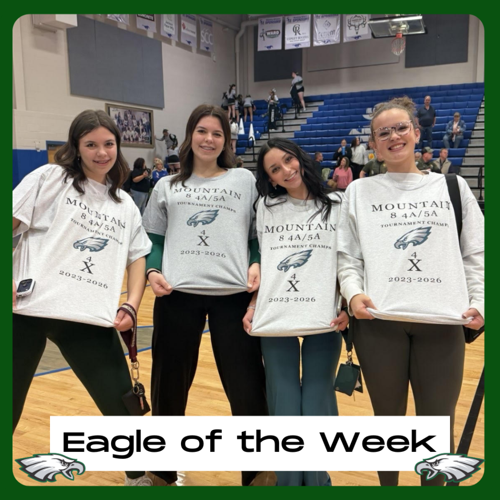 Taylor, Caitlin, Alyssa & Shelby in EOTW frame