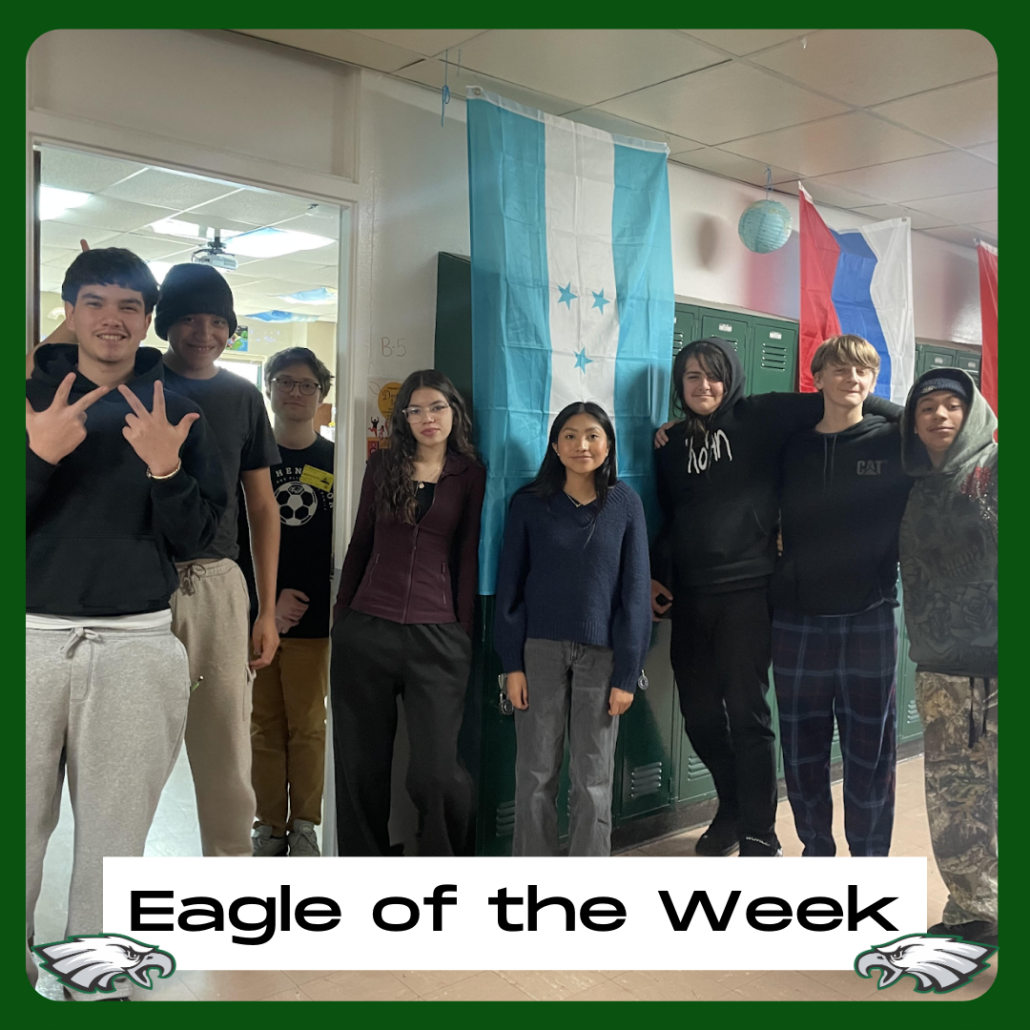 Ms. R's Entrepreneuership Class in EOTW frame