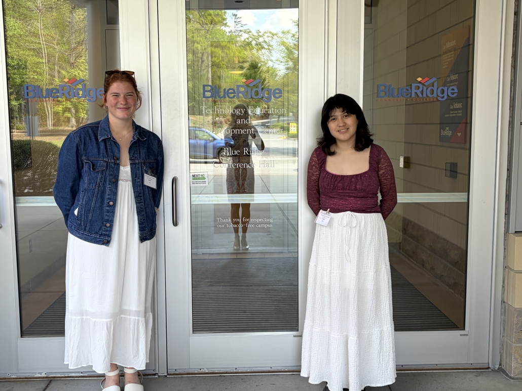 Nicki and other TaaP student greeting at the door
