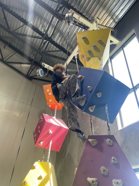 Malakai climbing block wall