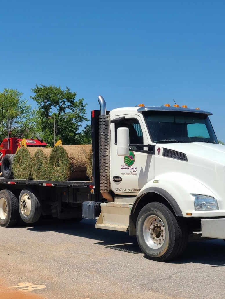 sod delivery truck