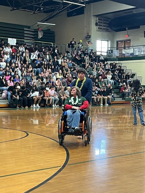 Jake & Alyssa at pep rally