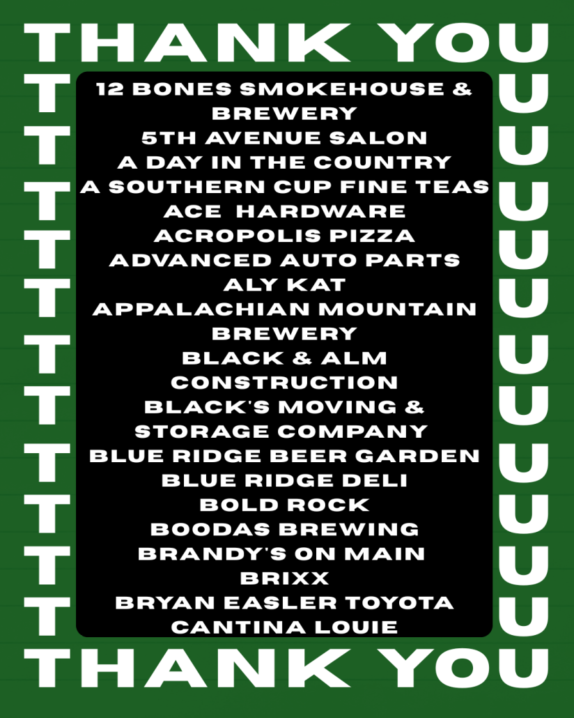 Teacher Appreciation Week sponsor list 1