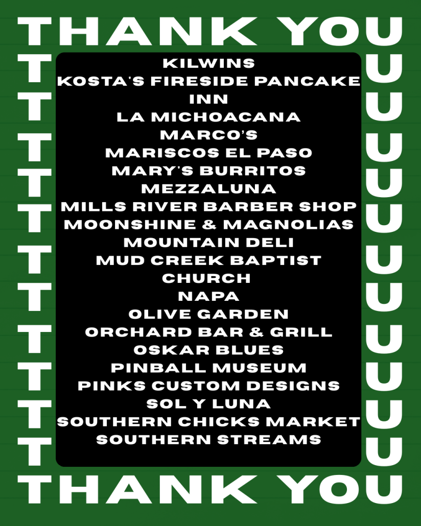 Teacher Appreciation Week sponsor list 3