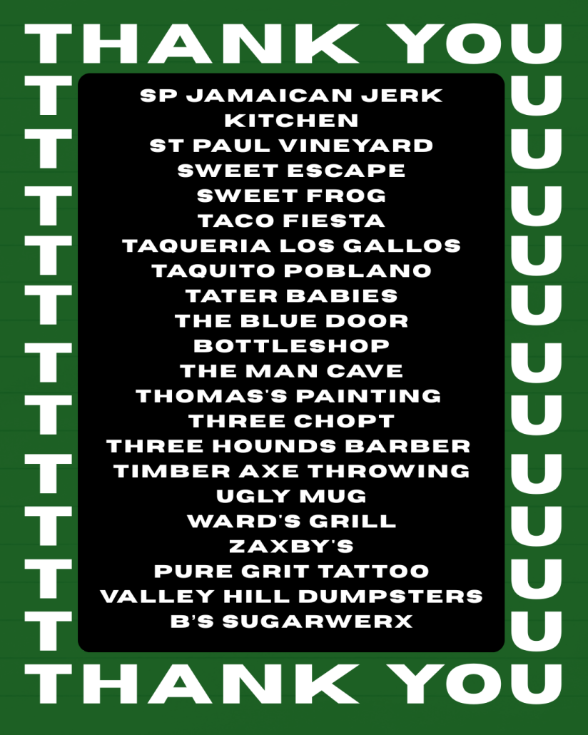 Teacher Appreciation Week sponsor list 4
