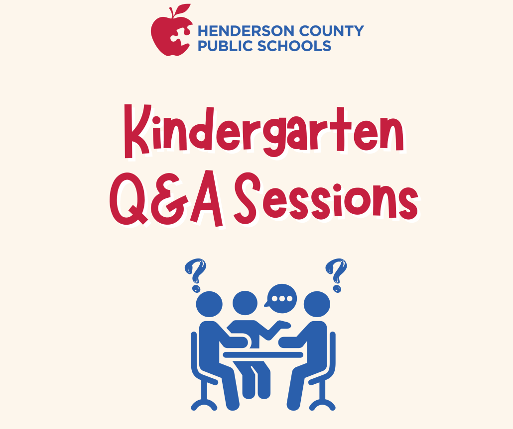 kindergarten q&a sessions, people at a table asking questions