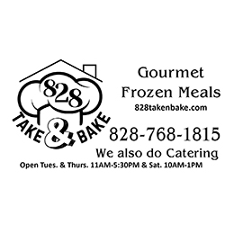 828 take & Bake Logo