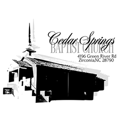 Cedar Springs Baptist Church Logo