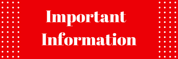 Important Information