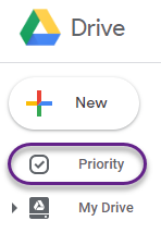 Priority Page Navigation Button