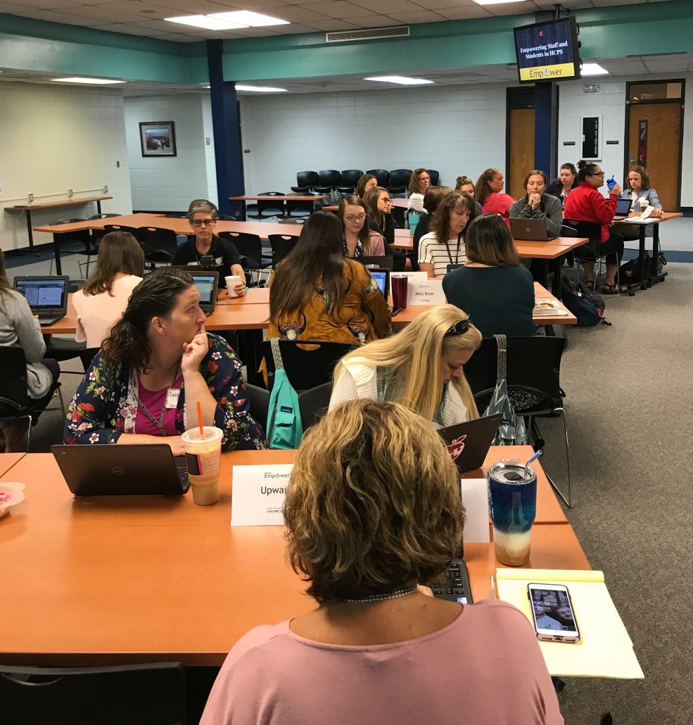 2019-2020 Pilot Teachers in Professional Development Session