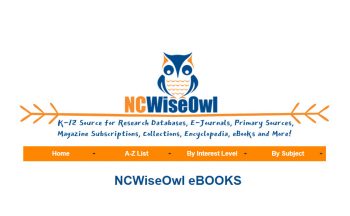 NCWiseOwl eBooks logo heading