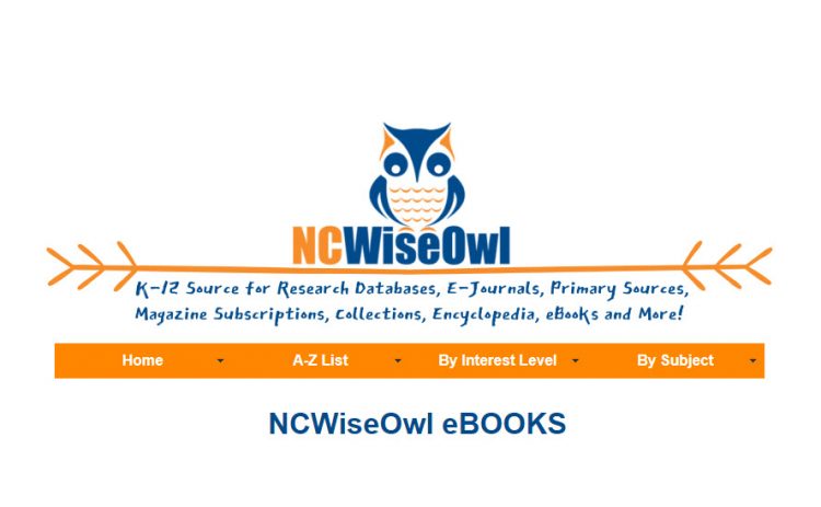 NCWiseOwl eBooks logo heading
