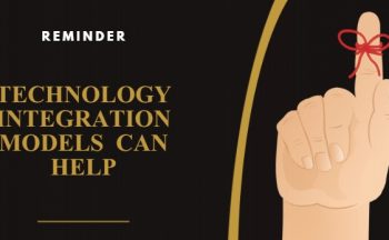 Header image that reads "Technology Integration Models can help"