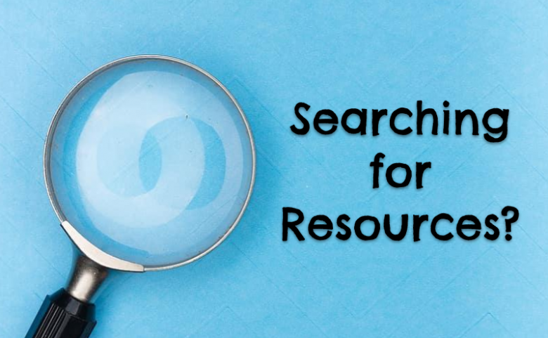 Searching for Resources?