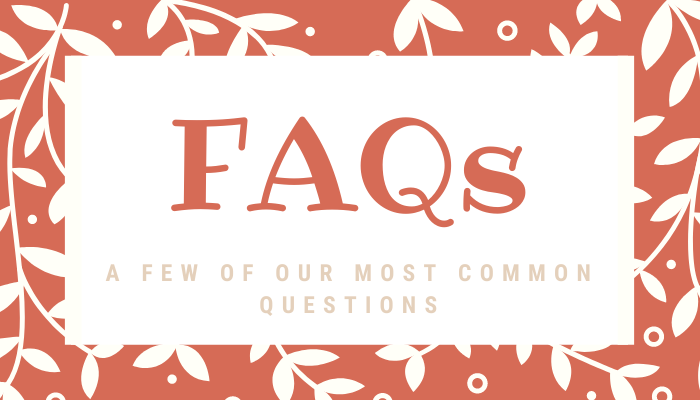 News Post Header with title : FAQs
