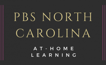 Title slide with PBS North Carolina At-Home Learning title