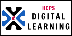 Wide HCPS Digital Learning logo