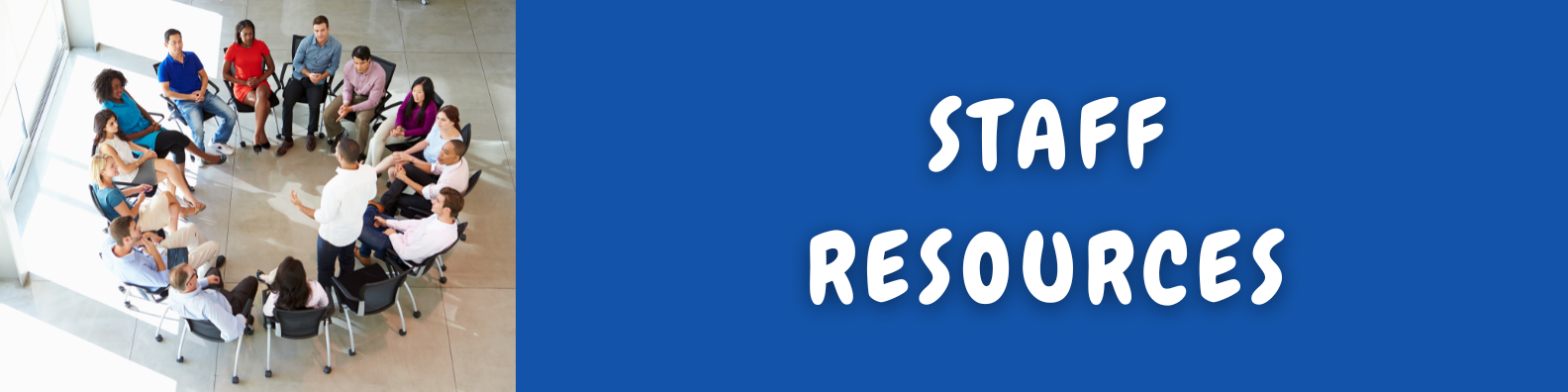 Staff resources header title