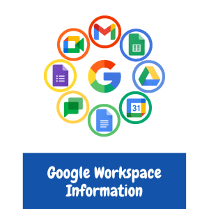 Google Workspace Information header
