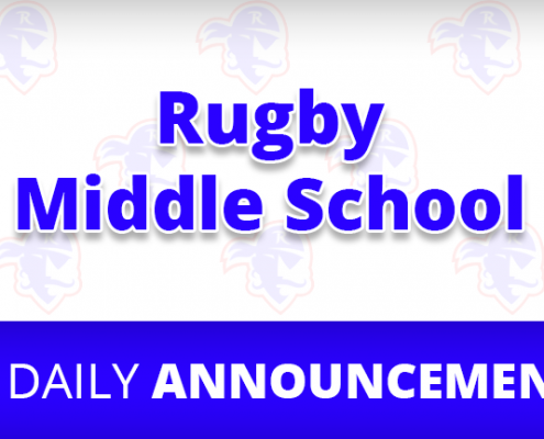 Rugby daily announcements