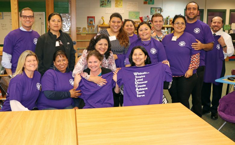 Federal and state officials with HCPS parents