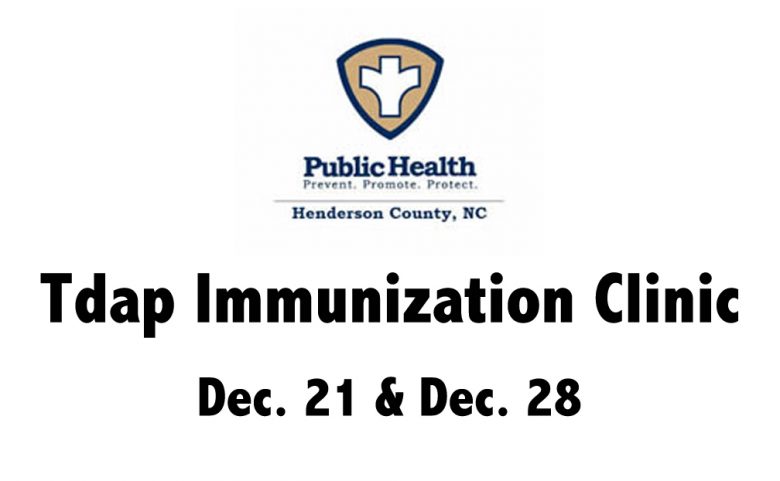 Tdap Immunization Clinic