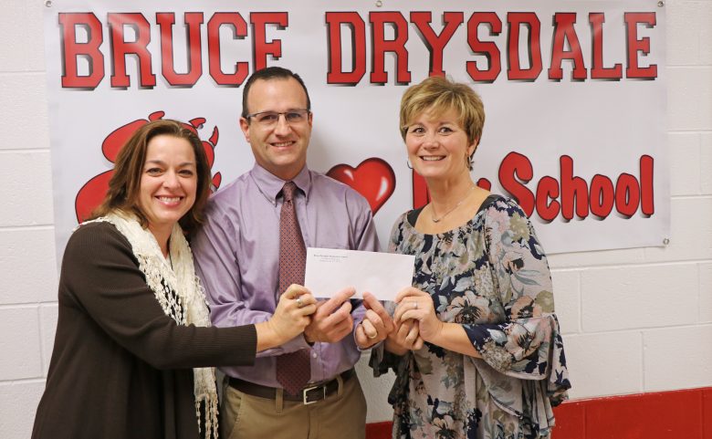 First United Methodist Church donates to Bruce Drysdale