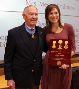 teacher and Medal of Honor recipient