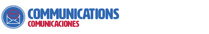 HEAD-Communications-ES header graphic for "Communications/Communicaciones" section