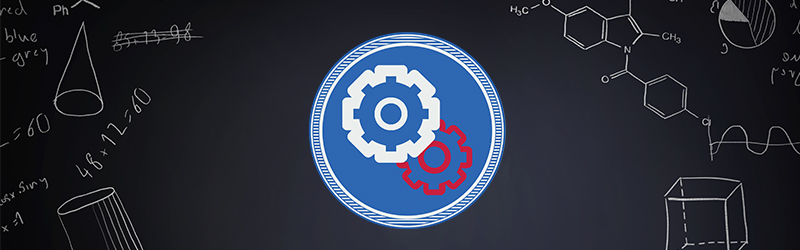 RTL-Auxiliary-Webpage gears graphic on blackboard background